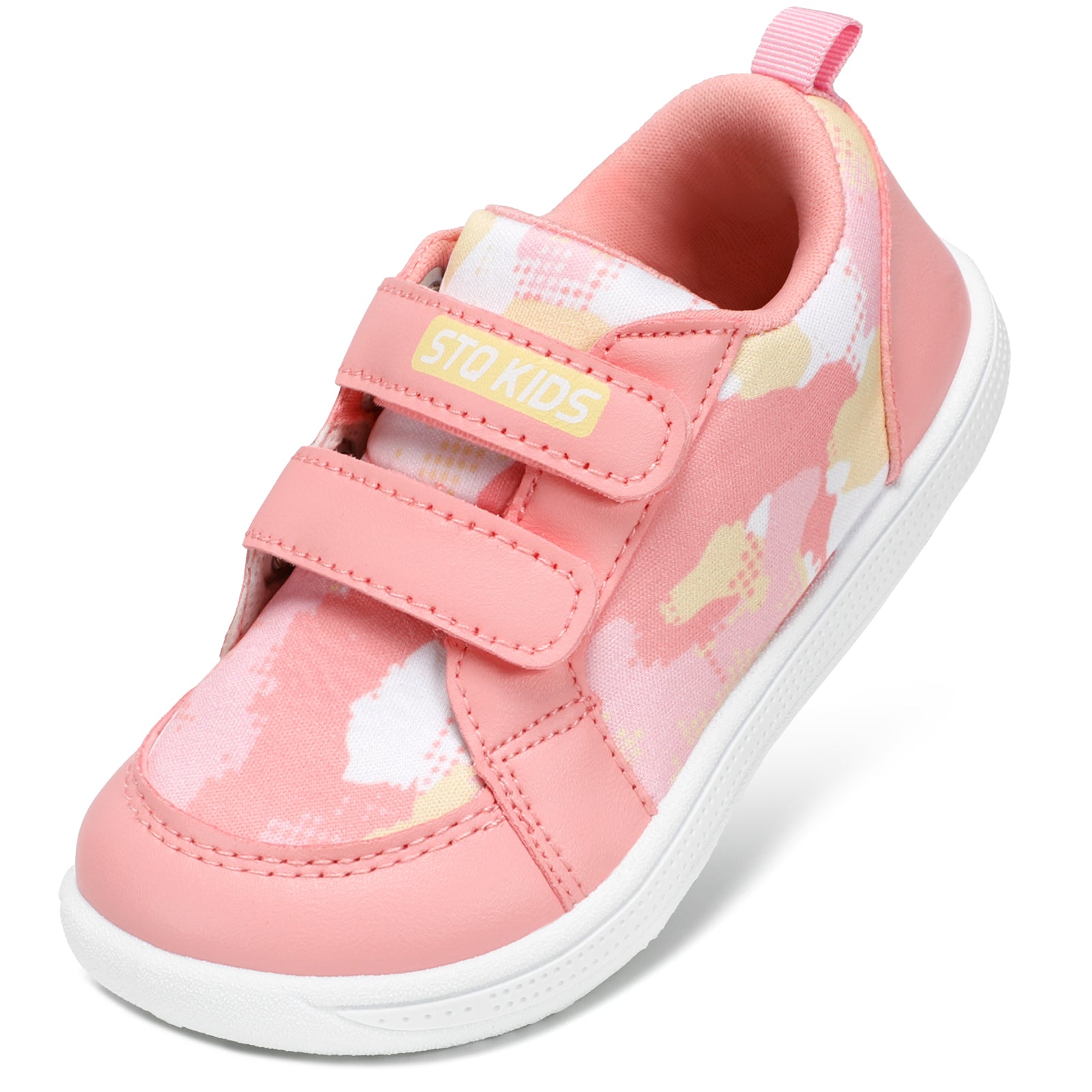 STQ Kids Barefoot Wide Toe Box Shoes - Lightweight Toddler Sneakers For First Walkers