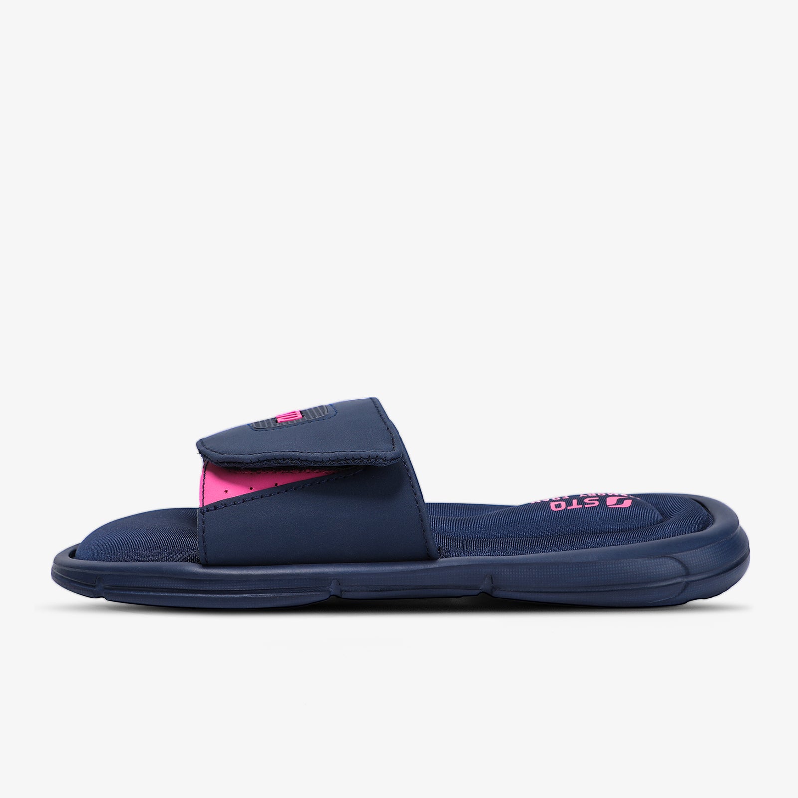 STQ Memory Foam Slides for Women Comfort Adjustable Slide Sandals Athletic  Sport Recovery Sandals