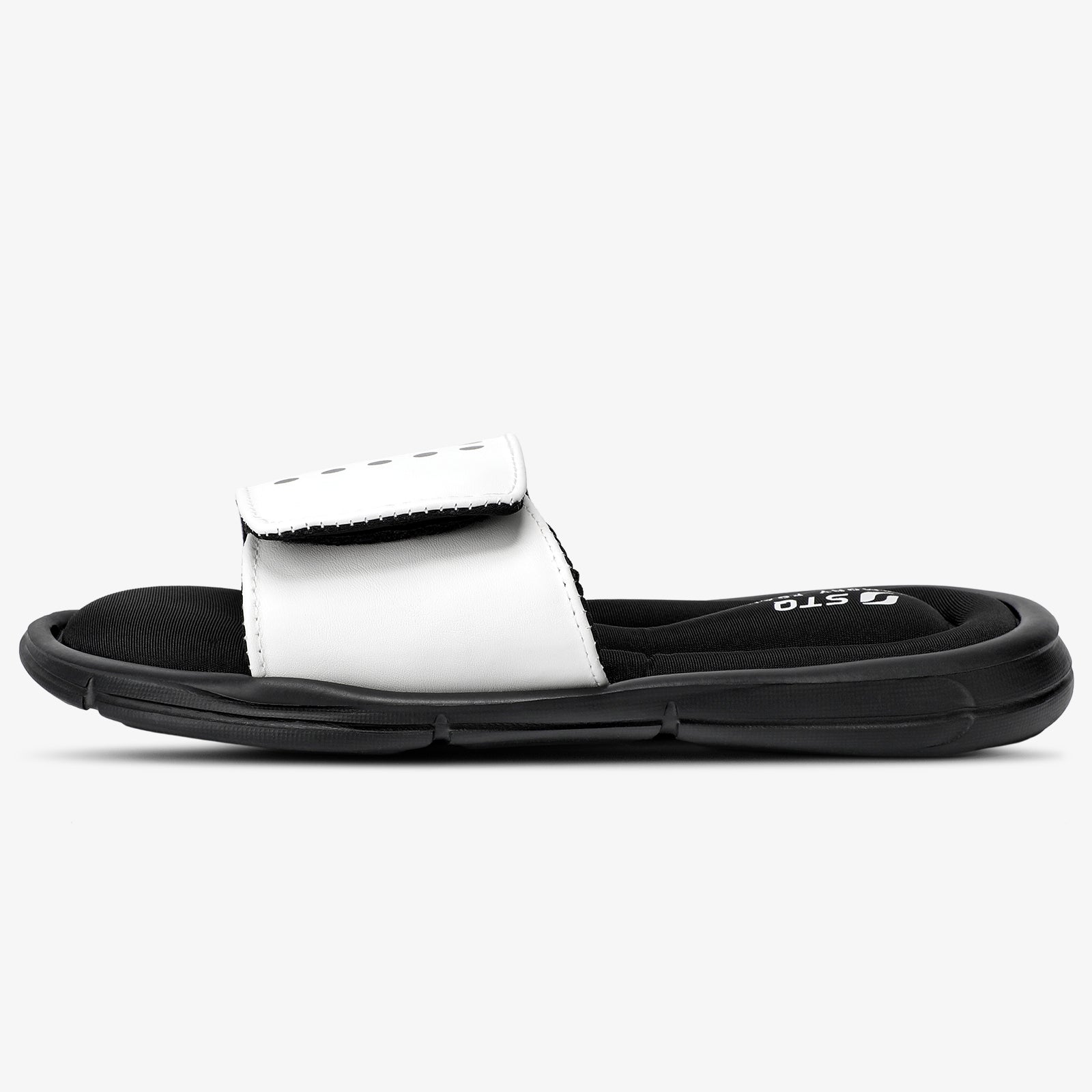 http://stqshoes.com/cdn/shop/files/STQ-Womens-Slide-Sandals-Comfortable-Memory-Foam-black-white_1.jpg?v=1683275846