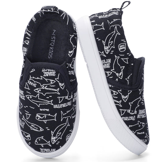 Toddler Slip on Shoes Boys & Girls Canvas Loafers Shoes