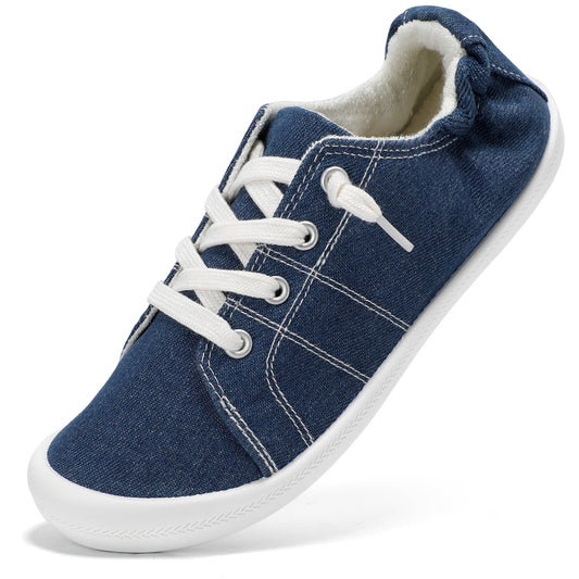 STQ Womens Slip On Sneakers, Comfort Casual Canvas Shoes