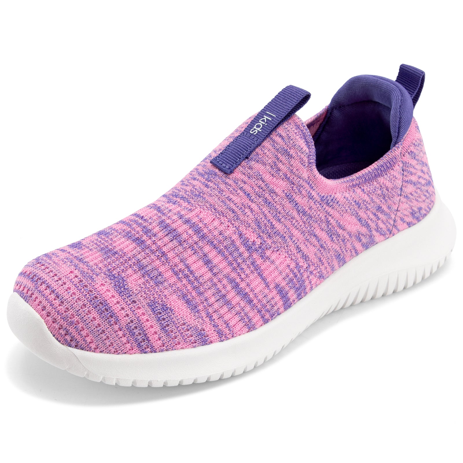 Bernal Kids Glitter Slip-On Sneakers - Lightweight Non-Slip School Shoes, Gold
