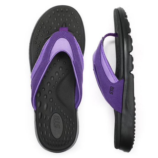 STQ Orthopedic Flip Flops for Women | Memory Foam Flip-flops for Plantar Fasciitis with Arch Support Pain Relief