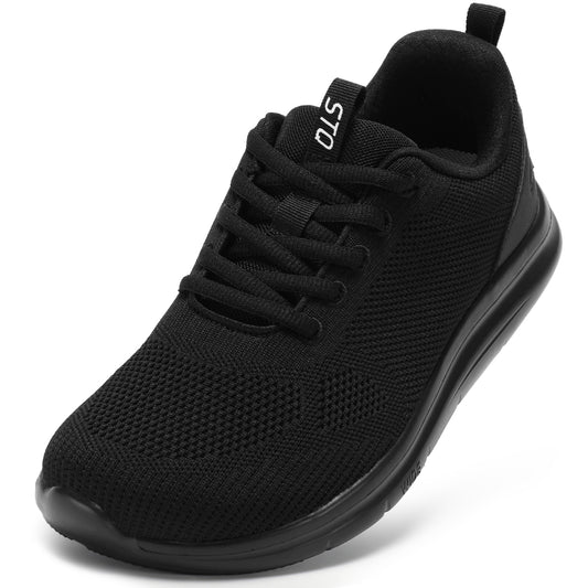 STQ Wide Toe Box Walking Shoes Women Orthopedic Swollen Feet Diabetic Tennis Running Sneakers for Plantar Fasciitis Arch Support Bunions