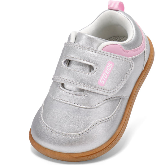 Toddler Wide Toe Box Shoes Barefoot Sneakers Girls Boys Zero Drop First Walking Running Tennis Grounding Shoes