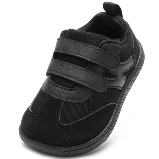 Toddler Lightweight Slip on Sneakers: Boys Barefoot Shoes Kids Walking Shoes Boy Sneakers, Toddler First Walking Shoe Comfort Tennis Activities